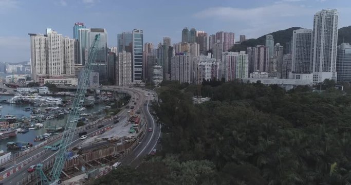 Hong Kong aerial view 129