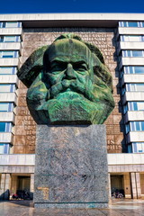 Chemnitz, Monument Karl Marx