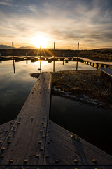 Sunrise over Docks