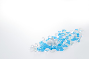 陶器金魚　ビー玉　夏の香り