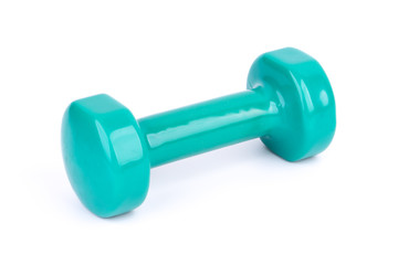 Dumbbell isolated on white