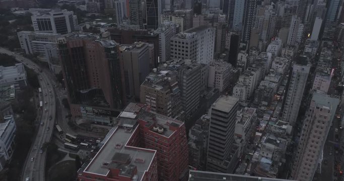 Hong Kong aerial view 136