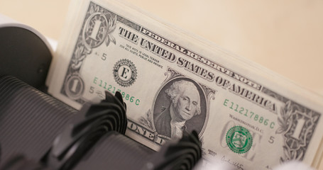 Money counting machine for USD