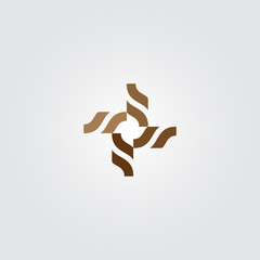 Abstract Icon Design Template.