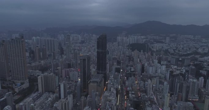 Hong Kong aerial view 143