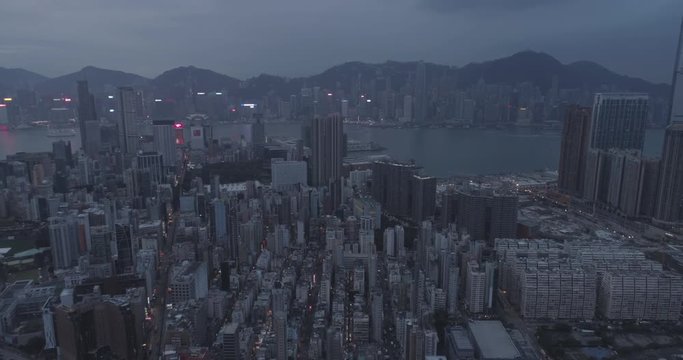 Hong Kong aerial view 146