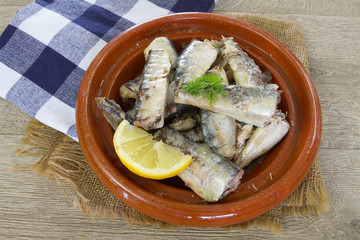 sardines à l'huile