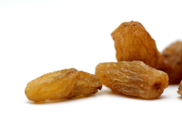 Raisins isolated on white background, abjosh