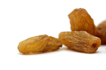 Raisins isolated on white background, abjosh