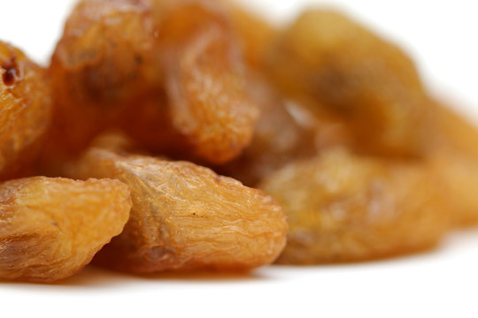 Raisins isolated on white background, abjosh