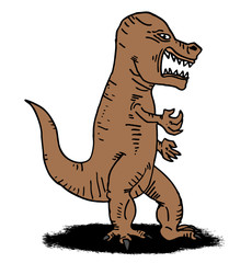 cartoon rebel t rex