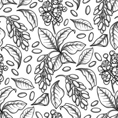 Graphic barberry pattern