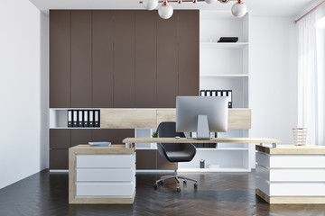 Company manager office interior