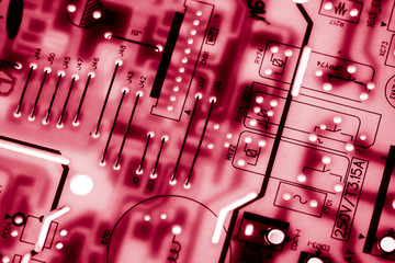 Abstract,close up of Mainboard Electronic computer background.
(logic board,cpu motherboard,Main...