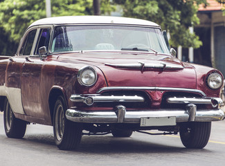 Obraz na płótnie Canvas HDR Foto von einem amerikanischen historischen Auto