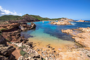 Obraz premium Cala Pregonda, Menorca, Spain