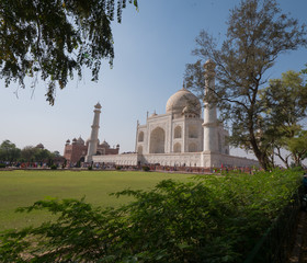 Taj Mahal in Agra, India