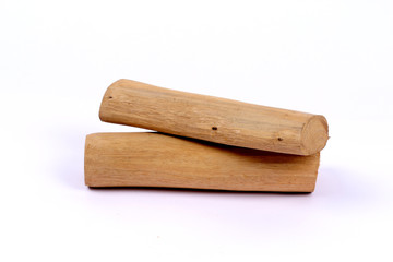 Chandan or sandalwood, sandalwood sticks, perfume, selective focus