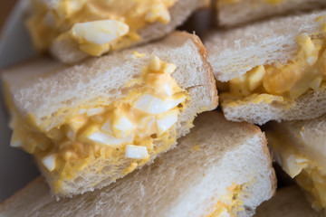 自家製の卵サンド（サンドイッチ）