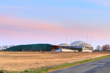 Biogasanlage für erneuerbare Energie