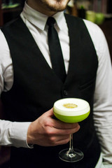 Bar tender drink