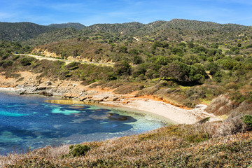 Fototapeta na wymiar Sardegna, Costa di Piscinnì