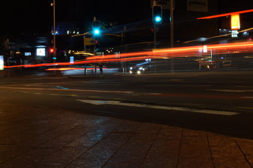 Fototapeta na wymiar Brisbane city streets