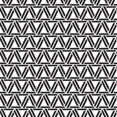 Abstract geometric seamless pattern of triangles. Texture for fabric and wallpaper. Vector illustration.