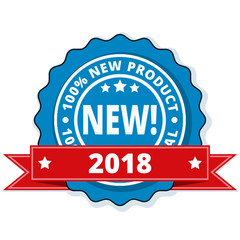 New Product 2018 label illustration