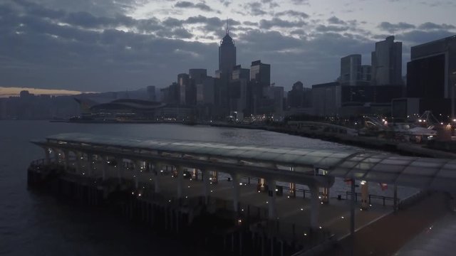 Hong Kong aerial view 186