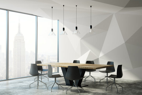 Contemporary conference room