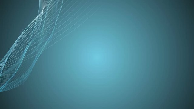 Moving wave. Organic movements. Place for text. Elegant business background. Blue background.