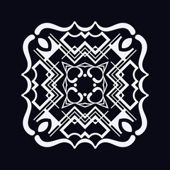 Vintage ornamental logo