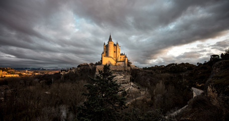 Obraz premium Alcazar of Segovia