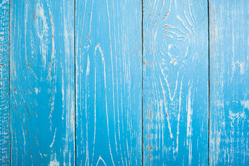 Fototapeta na wymiar Wood blue texture or background