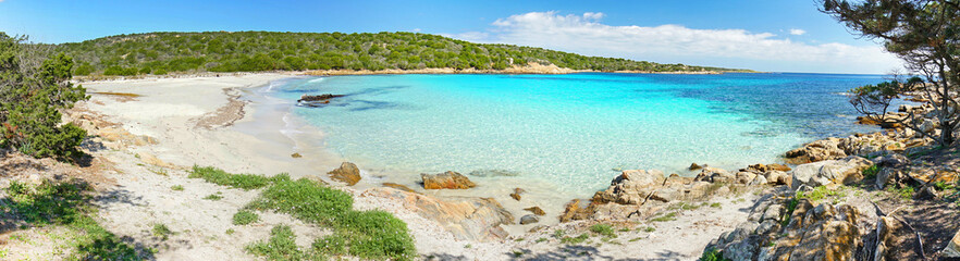Fototapeta premium traumhafte Badebucht auf Sardinien