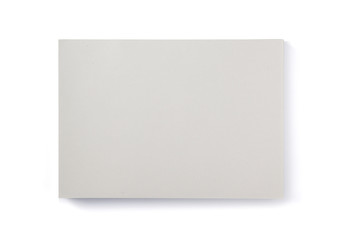 sheet of paper isolated on white