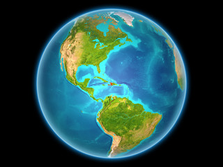 Haiti on planet Earth