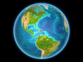 Dominican Republic on planet Earth