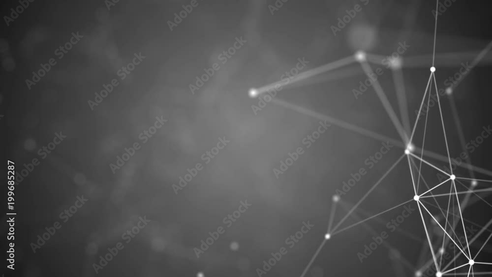 Poster element of the cluster. depth of field. pleasantly moving in space elements of graphic design. plexu