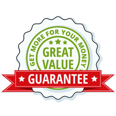 Great Value label illustration