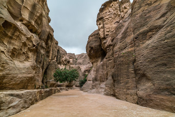 Al-Siq main entrance to Petra