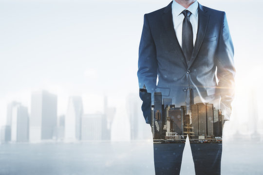 Career development and success concept