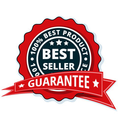 Obraz premium Best Seller label illustration