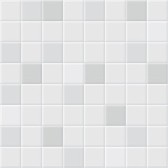 white tile background