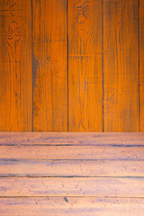 Wood orange texture or background