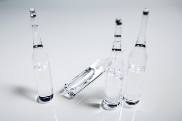 Ampoules of a prohibited drug