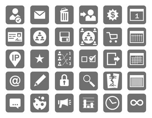 Icon Set Data Privacy