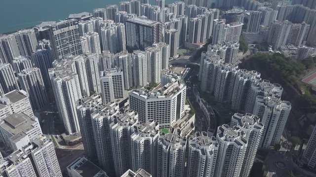 Hong Kong aerial view 206