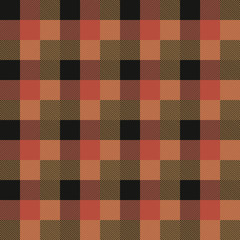 Tartan Seamless Pattern Background. Autumn color panel Plaid, Tartan Flannel Shirt Patterns. Trendy Tiles Vector Illustration for Wallpapers.